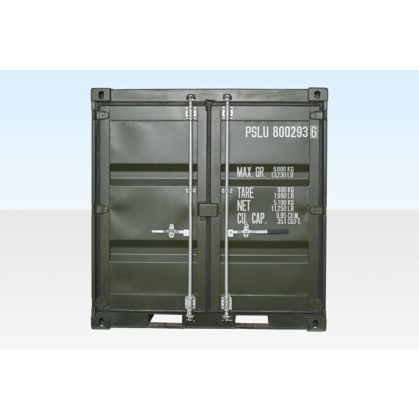 8FT SHIPPING CONTAINER (ONE TRIP) BLUE (RAL 5013)