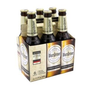 Warsteiner  Beer Bottle and Can