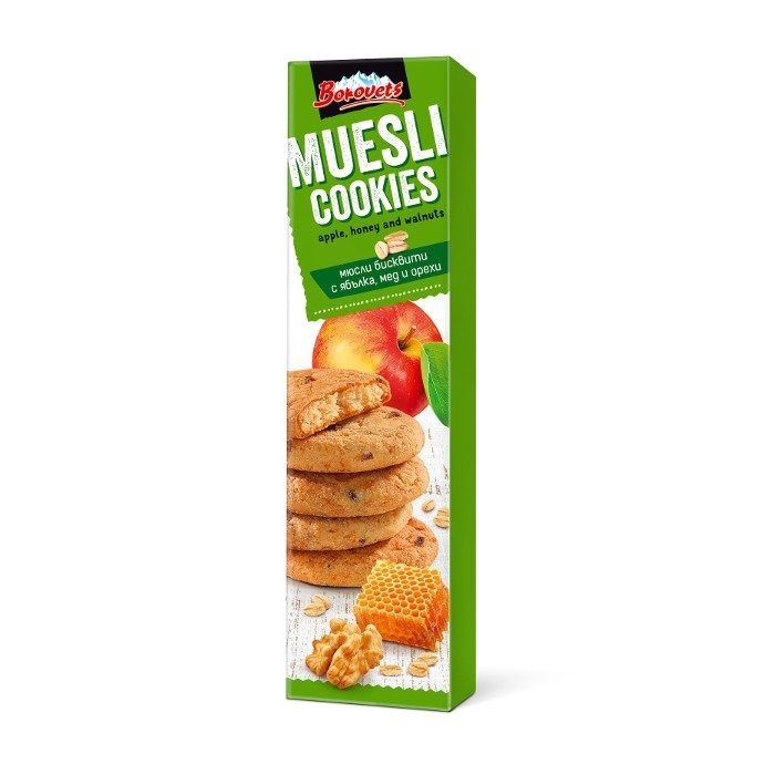 BISCUITS BOROVETS WITH APPLE HONEY AND WALNUTS 110g
