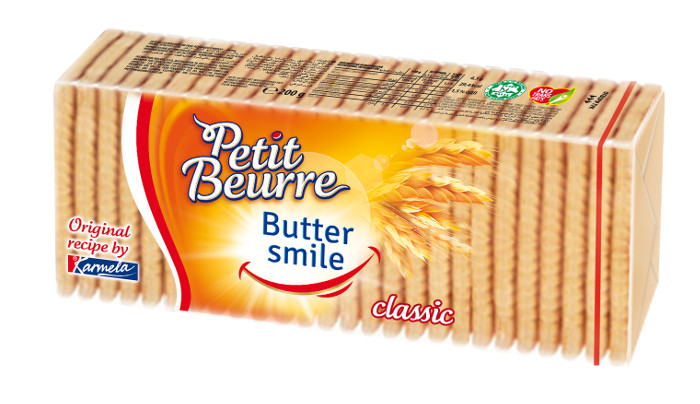 BISCUITS PETIT BEURRE BUTTER SMILE CLASSIC 200g
